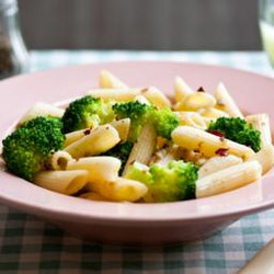 Penne With Anchovy, Broccoli, Chilli And Garlic