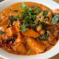 Sweet Potato Peanut Curry