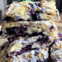 Blueberry Cobbler Scones