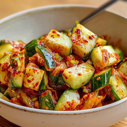 Quick Cucumber Kimchi