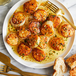 Lemon Butter Scallops