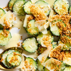 Cucumber Caesar Salad