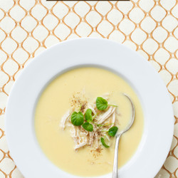 Greek Lemon Soup With Chicken And Orzo