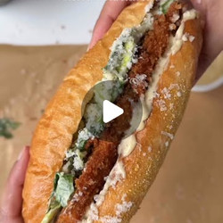 Crispy Chicken Caesar Sandwich