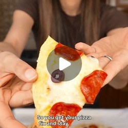 High-protein Mini Pizza Rounds