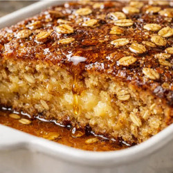 Cinnamon Sugar Oat Breakfast Bake