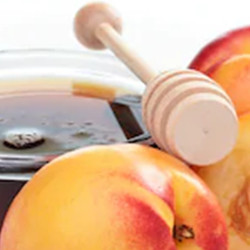Baked Peaches With Honey