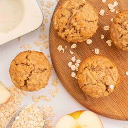 Healthy Apple Muffins