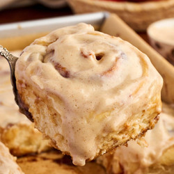 Apple Butter Cinnamon Rolls