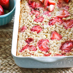Strawberry Baked Oatmeal