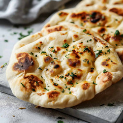 Garlic naan