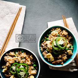 Pulled Pork Fried Rice Recipe · I Am A Food Blog