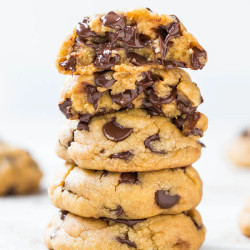 Coconut Oil Chocolate Chip Cookies