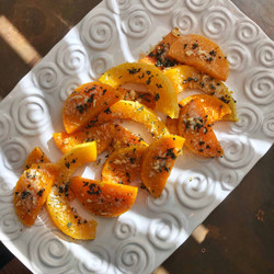 Roasted Butternut Squash With Parmesan, Lemon &amp; Sage