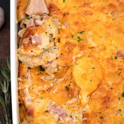 Scalloped Potatoes And Ham