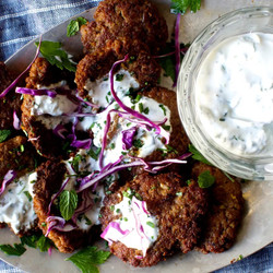 Homemade Merguez With Herby Yogurt