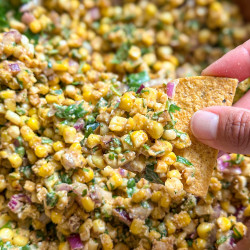 Dairy-free Mexican Street Corn Dip