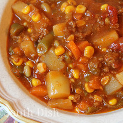 Ground Beef "hobo" Stew