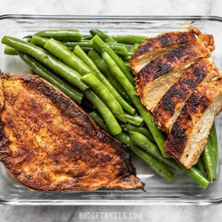 Smoky Chicken And Cinnamon Roasted Sweet Potato Meal Prep
