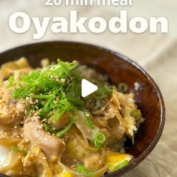Oyakodon — Japanese Chicken And Egg Rice Bowl mains comfort