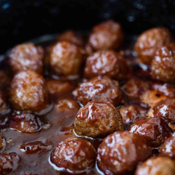 Crockpot Bbq Grape Jelly Meatballs