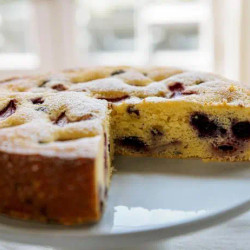 Tri-berry Ricotta Breakfast Cake - must easy baking