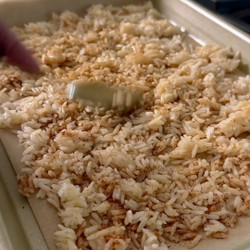 Crispy Rice Southwest Chicken Salad