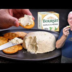 Homemade Boursin Garlic And Fine Herbs Cheese