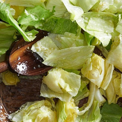 Garlic Girl Iceberg Salad