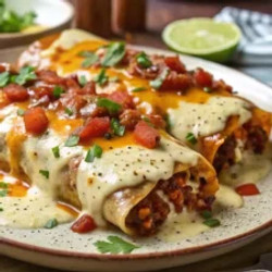 Jalapeño Popper Cheesy Chicken Enchiladas : Creamy, Spicy, And Irresistibly Flavorful!