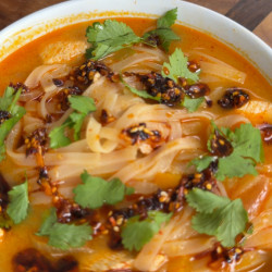 Thai Red Curry Noodle Soup