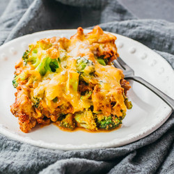 Ground Beef &amp; Broccoli Casserole