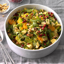Turkey And Apple Arugula Salad