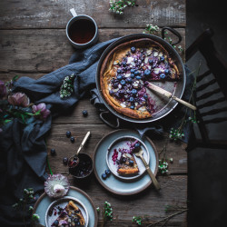 Blueberry Dutch Baby