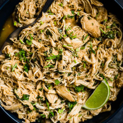 Slow Cooker Cilantro Lime Chicken