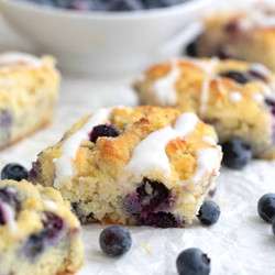 Sweet Keto Blueberry Biscuits