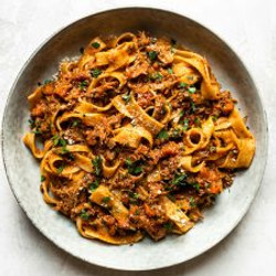 Slowly Braised Pork Ragu (with Pappardelle!)