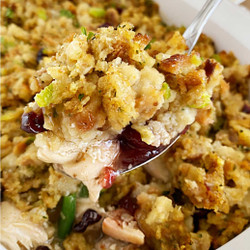 Aunt Linda's AFTER THANKSGIVING TURKEY AND STUFFING CASSEROLE