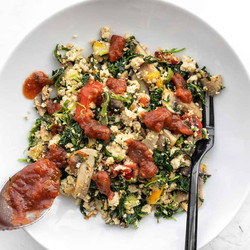 Vegetable Tofu Scramble