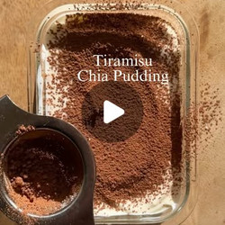 Tiramisu Chia Pudding