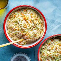 Tangy Apple Coleslaw