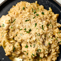 Creamy Lemon Chicken Risotto