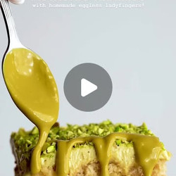 Pistachio Tiramisu