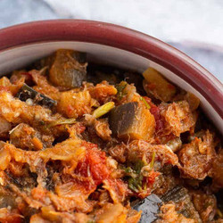 Nigerian Eggplant Stew