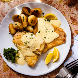 Seared Turbot With Beurre Blanc