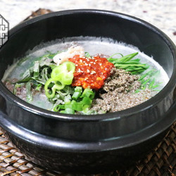 Korean Blood Sausage Guk