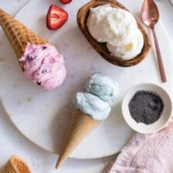 No Churn Aquafaba Vegan Ice Cream