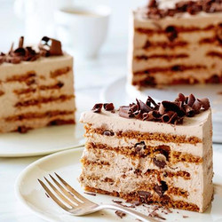Mocha Chocolate Icebox Cake