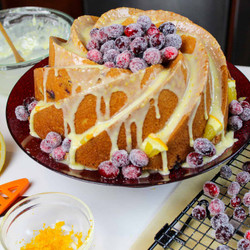 Orange Cranberry Bundt Cake