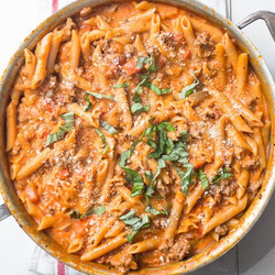 Pepper Sausage Pasta